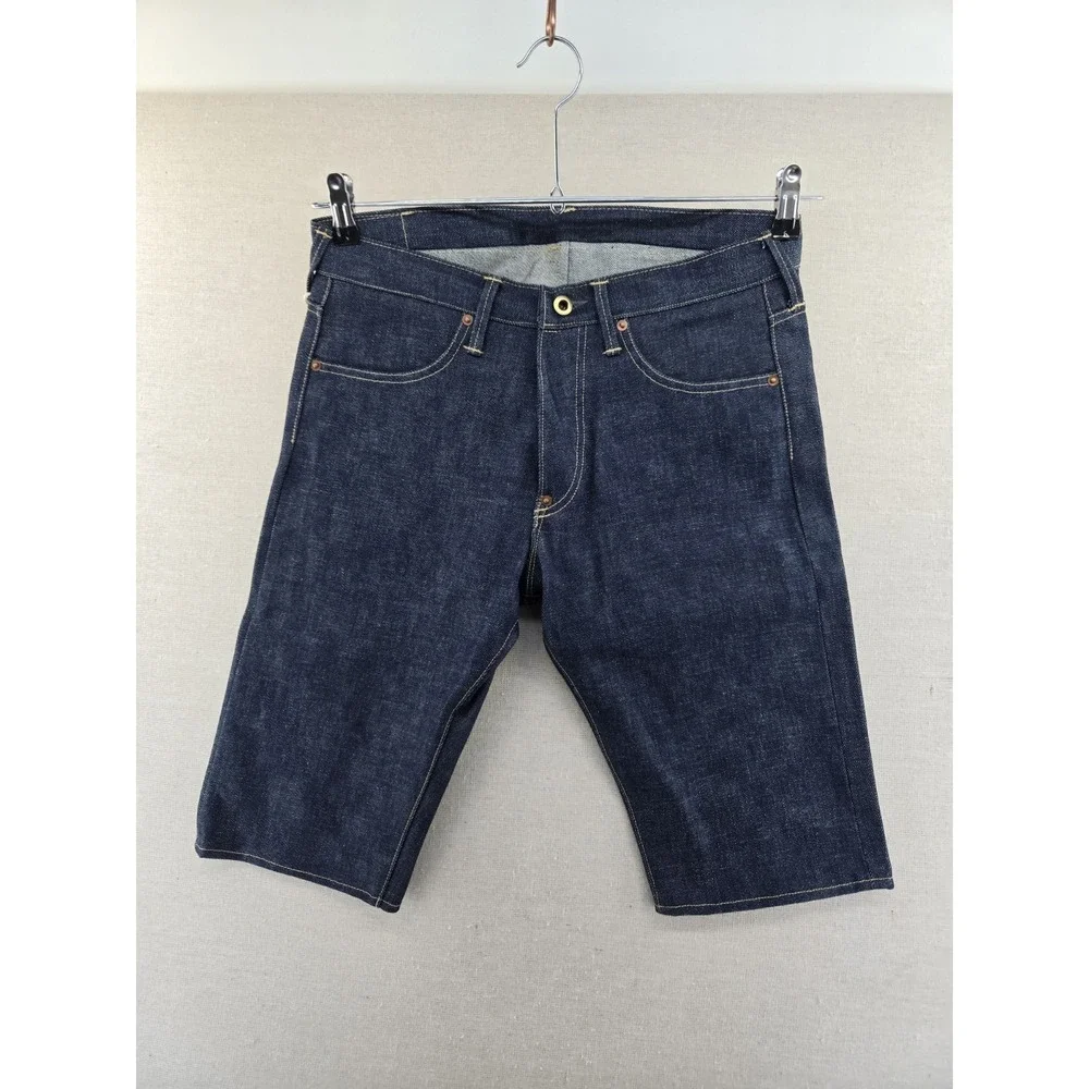 Baird Jeans Shorts Mens 30 Selvedge Jorts Raw Blue Japan Denim Slim Made in USA